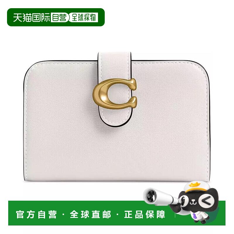 1h可退 【美国直邮】coach 女士 钱包蔻驰真皮
