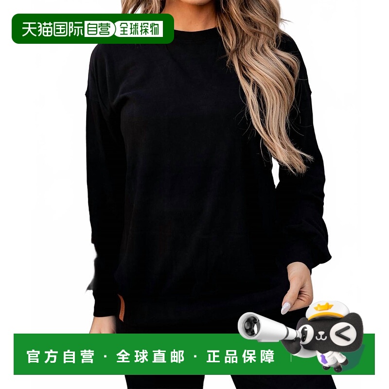 自营ampersandPoppy Seed Performance Fleece University Pullov