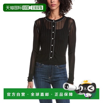 自营Toccin Crosby Cropped Cardigan - Black 开衫美国直发奥莱