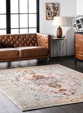 nuloom 做旧的波斯萨里塔 - 灰色 【美国奥莱】直发