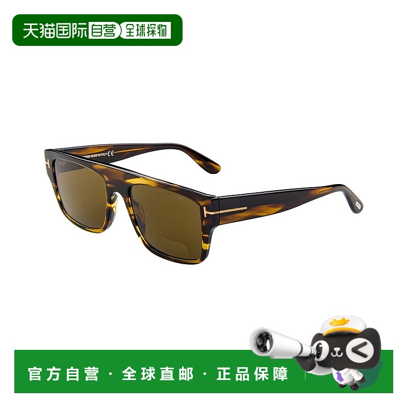 自营 Tom Ford中性款Dunning 55mm太阳镜-金色 美国奥莱直发