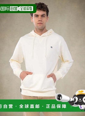 自营members onlyMen's Pullover Hooded Sweatshirt - off-white