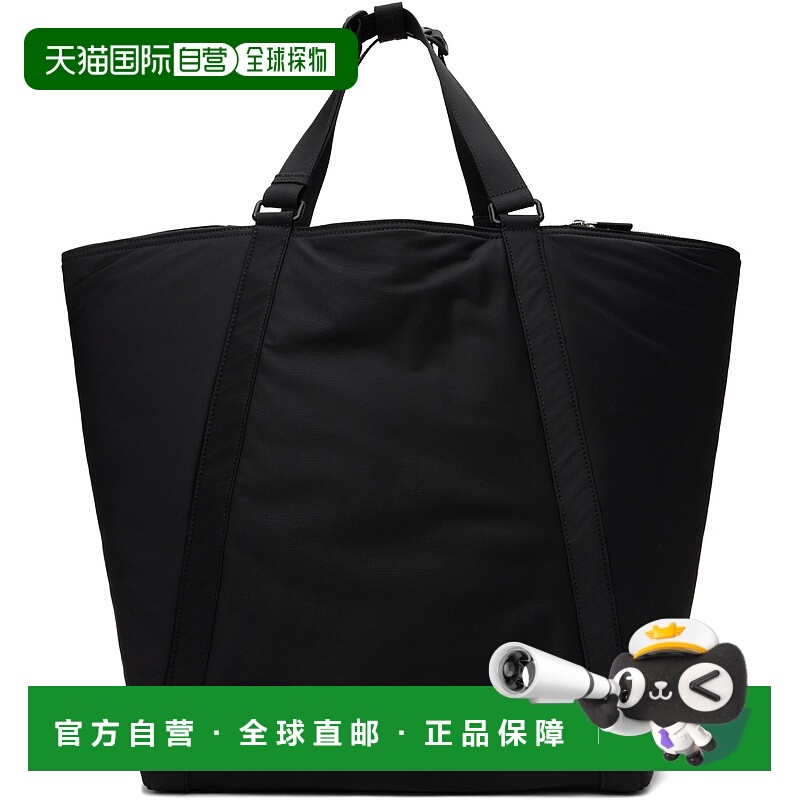 1h可退 香港直邮潮奢 Burberry 巴宝莉 男士 黑色 Shield 托特包