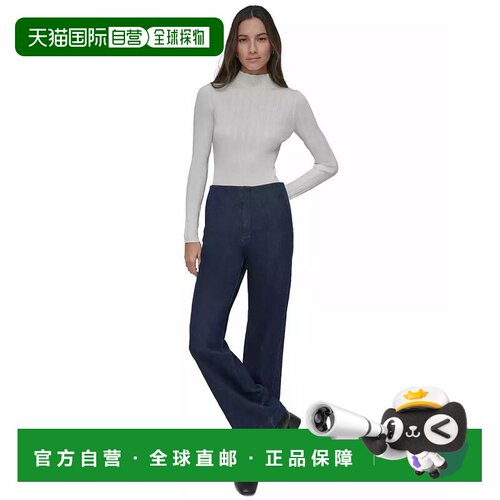 1h可退 【美国直邮】dkny 女士 牛仔裤潮牌 休闲时尚 流行穿搭简