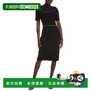 自营Nanette Nanette Lepore Embellished Sweaterdress - black