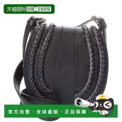 自营Persaman New York Daisy16编织皮革十字架-黑色 美国奥莱直