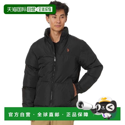 自营u.s. polo assn.美国Polo Assn。Big Channel Puffer夹克男士
