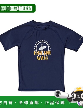 自营Snapper Rock Ride The Wave Rash 上衣 - 蓝色 美国奥莱直发