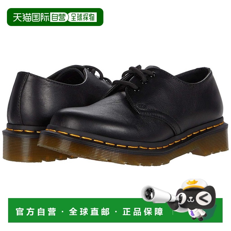 美国直邮DR. Martens 平底鞋 女士皮鞋爆款进口女士鞋真皮舒适