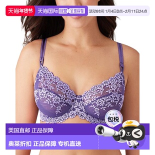 自营Wacoal Embrace Lace Underwire Bra - purple 美国奥莱直发