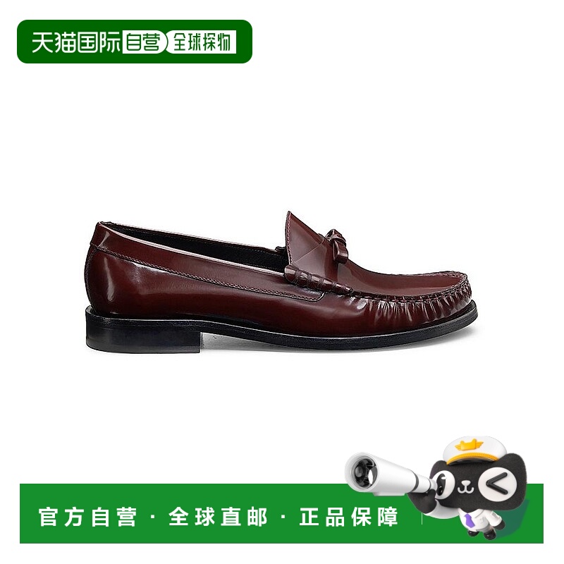 1h可退 【美国直邮】Stuart Weitzman Lottie Bow 蝴蝶结真皮乐福