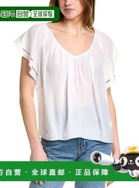 自营 Ramy Brook Winston 上衣白色 美国奥莱直发女装性感