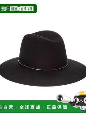 自营phenix凤凰短绒Fedora-黑色 美国奥莱直发帽子