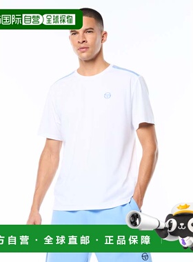 自营sergio tacchini运动员t恤-亮白 美国奥莱直发