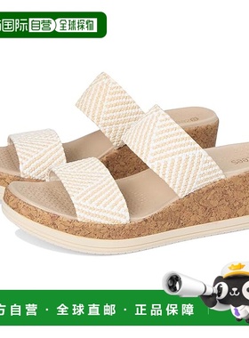 1h可退 香港直邮潮奢 bzees 女士 Resort 高跟鞋 white白色 舒适