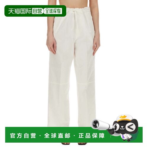 自营victoria beckhamWide Leg Pants - white 美国奥莱直发