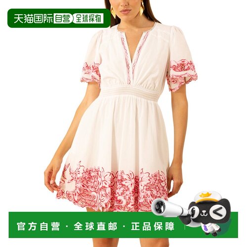 自营Hale Bob Alena Dress - white 美国奥莱直发连衣裙性感