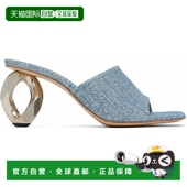 香港直邮潮奢 Heel J.W. 女士 1h可退 Chain Anderson 蓝色 穆勒