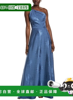 自营 marchesa notte诺特 伴娘 Barletta 连衣裙 - 蓝色 美国奥莱