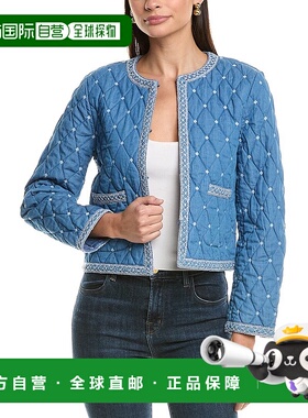 自营J.McLaughlin Helene Jacket - Blue 外套美国直发奥莱