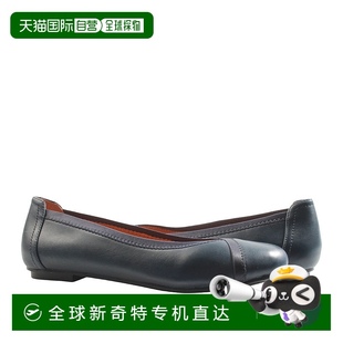 10010058 410 Vionic女式 藍(lán)色 美國(guó) 卡羅爾海軍芭蕾舞平底鞋 自營(yíng)