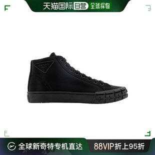 帆布鞋 F0002 2TG170 香港直邮PRADA 黑色男士 99新未使用 3LFV