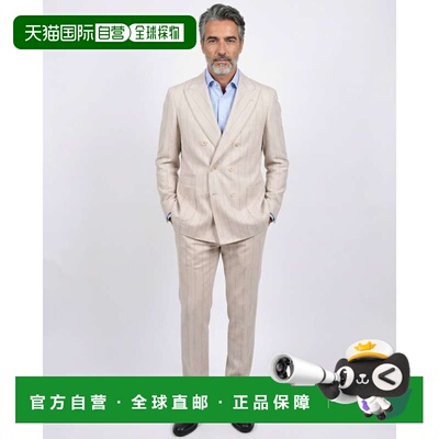 自营Brunello Cucinelli Wool Men's Blazer - beige 美国奥莱直
