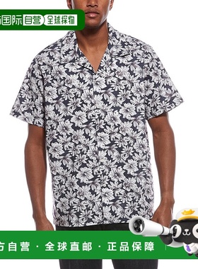 自营 tyler boe复古花朵露营衬衫-白色 美国奥莱直发新款