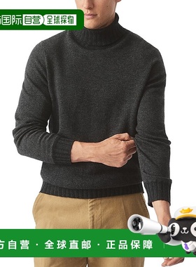 自营 J.McLaughlin Islay卷领毛衣-灰色 美国奥莱直发