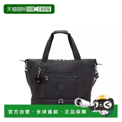 自营Kipling Art M Weekender Tote Bag Black Noir - black noir