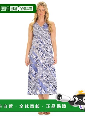 自营duffield laneThe Kalina Dress in Blue Breeze - blue 美国