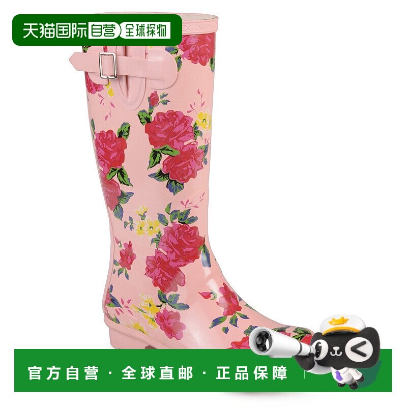 自营Journee Collection 女式薄雾雨靴 - 粉色 美国奥莱直发