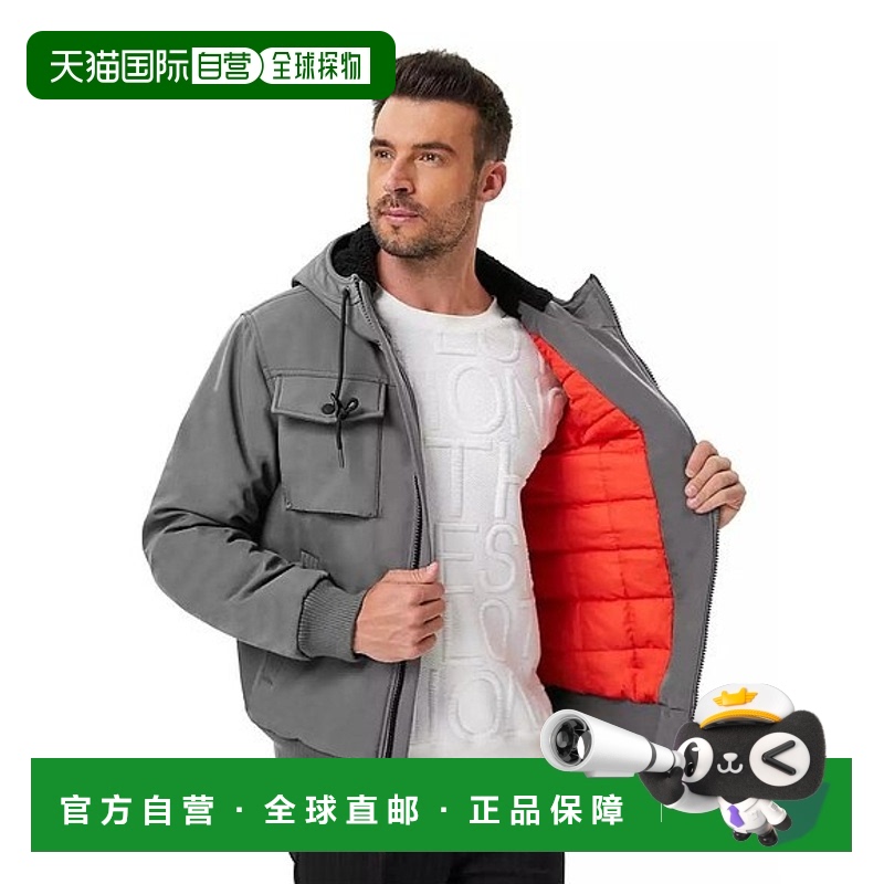 【美国直邮】hawke & co 男士 夹克衫羊羔绒潮流穿搭 高级感针织