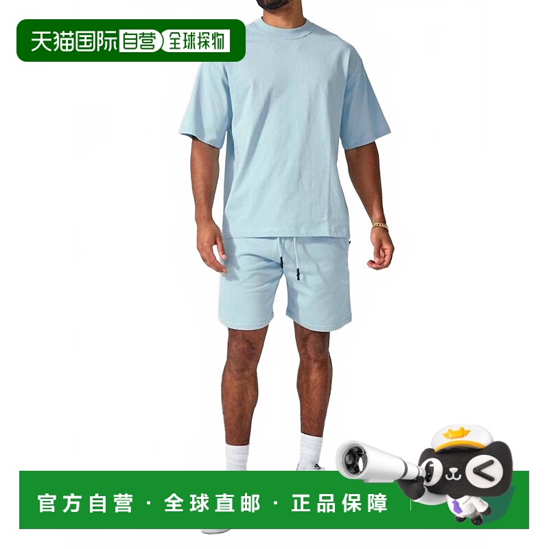 自营jordan craigRetro Burbank Shorts In Sky Blue - sky blue