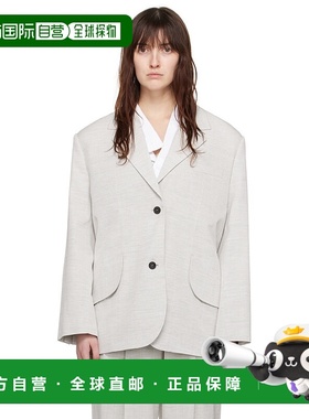 1h可退 香港直邮潮奢 Jacquemus 女士 灰色 Les Sculptures 系列