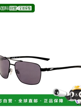 自营Nike Unisex 58 mm Black Sunglasses - satin black 美国奥