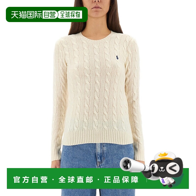 自营polo ralph laurenCable-Knit Sweater With Textured Patter