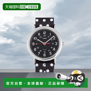 自营 Timex Weekender 黑色波点手表 TW2R63000 多 美国奥莱直发