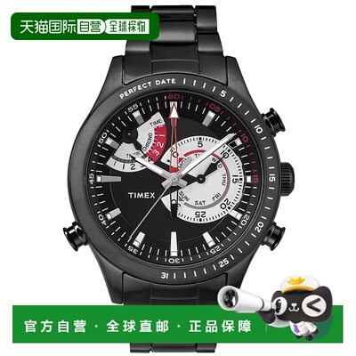 自营Timex Men's Intelligent Black Dial Watch - black 美国奥