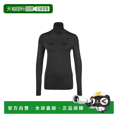 自营wolfordLuxe Pullover - black 美国奥莱直发针织衫毛衣
