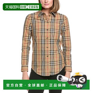 自营Burberry Shirt tan 美国奥莱直发 Check