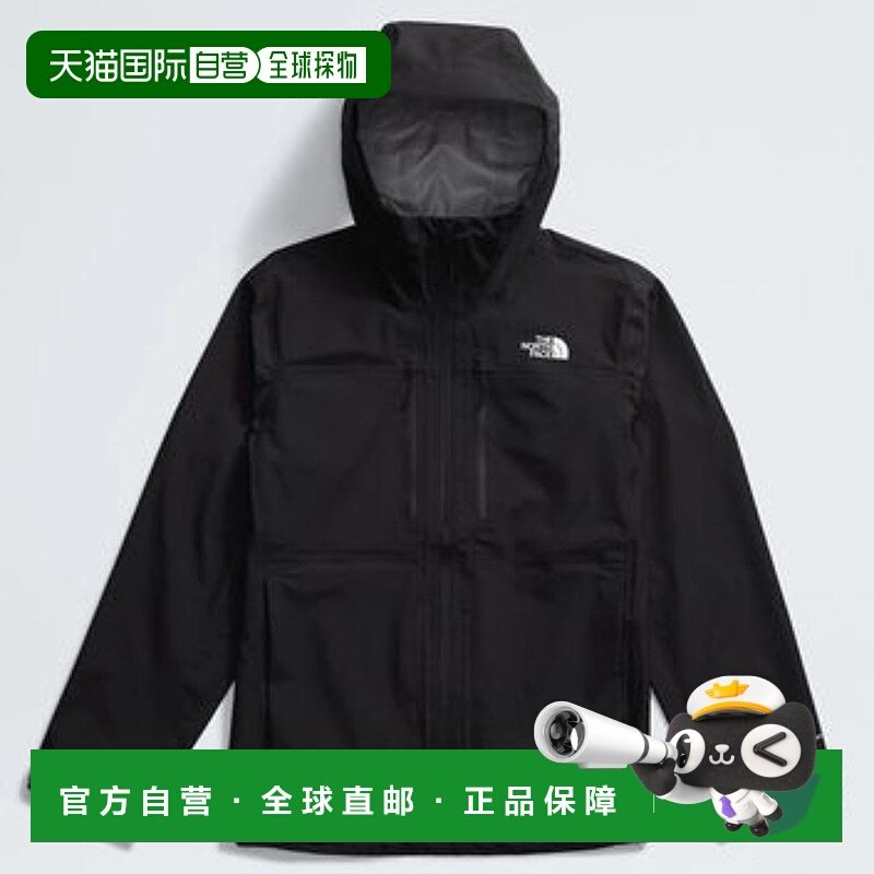 自营The North Face Vista NF0A86NTJK2防雨夹克男式2XL黑色长袖C