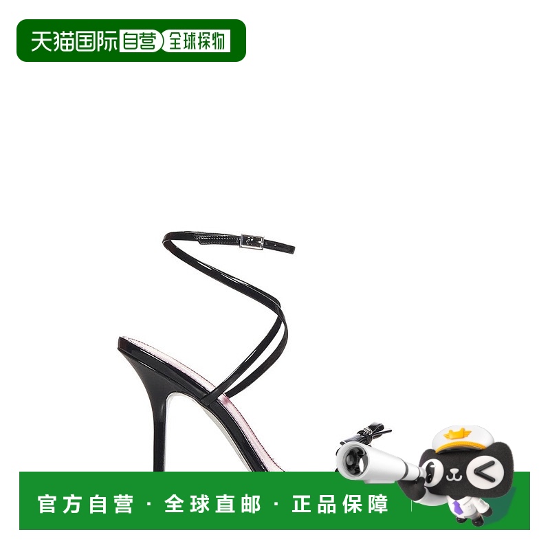自营dsquared2黑色漆皮凉鞋-黑色 【美国奥莱】直发