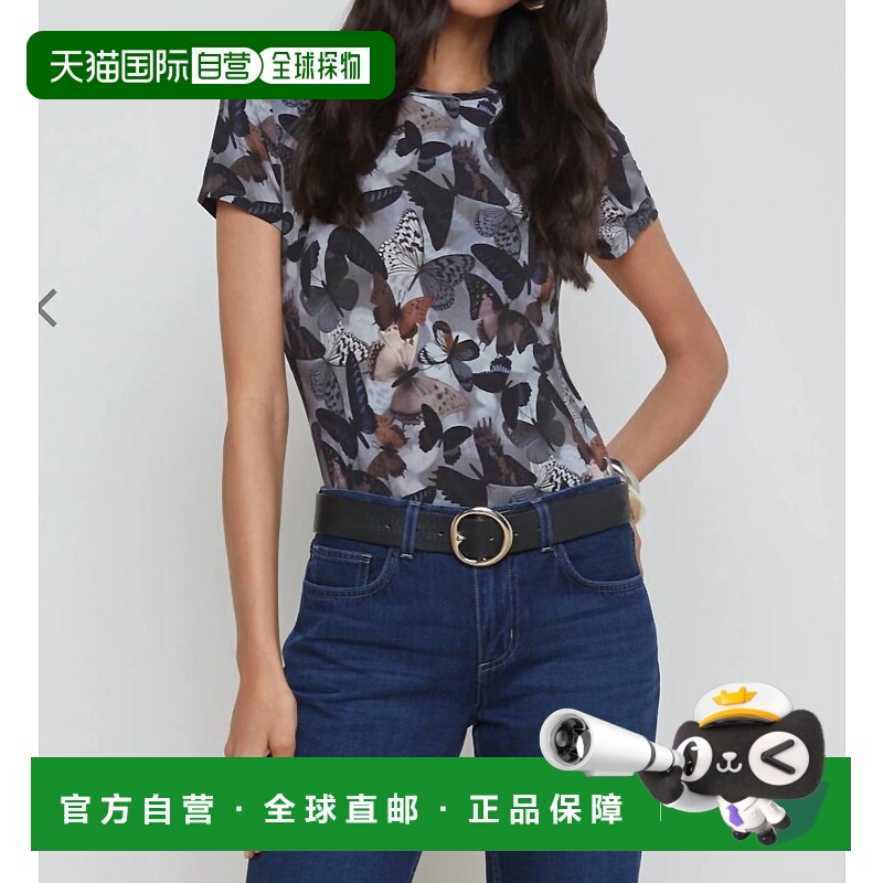 自营l'agenceRessi Tee Dark Butterfly In Multi - multi 美国奥