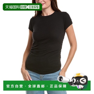 黑色 自营Project Izzie褶边婴儿T恤 美国奥莱直发 Social