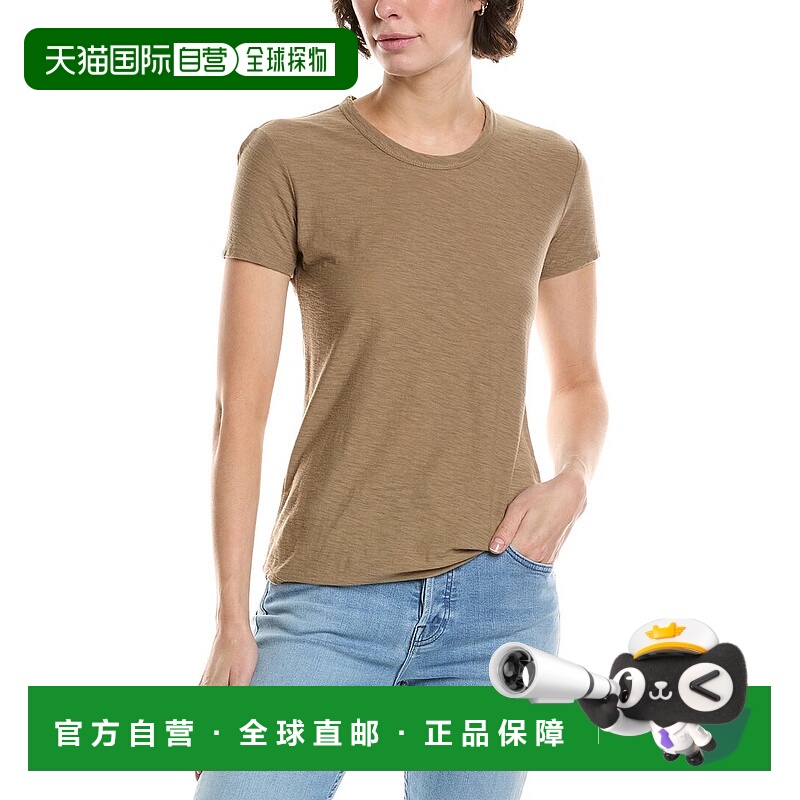 自营 James Perse船员衬衫-棕色 美国奥莱直发新款