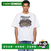 迪赛 男士 1h可退 白色 Diesel T25 Boxt 香港直邮潮奢 恤