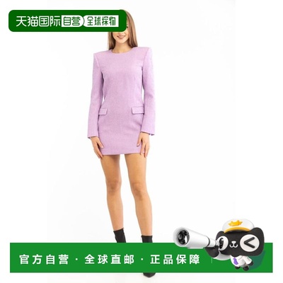 自营Patrizia Pepe Polyester Casual Women's Dress - purple 美