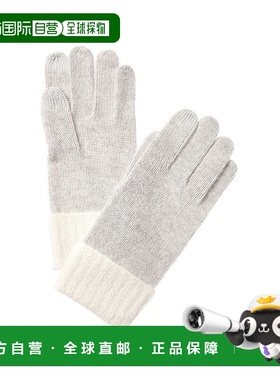 自营Phenix Colorblock Touch Tech Cashmere Gloves - grey 美国