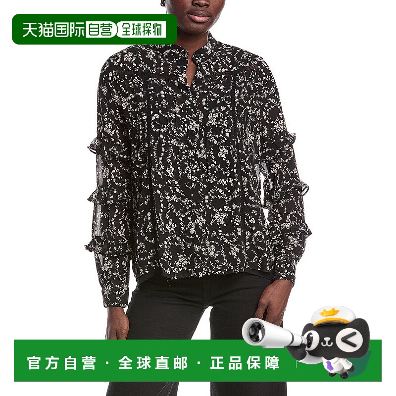 自营ANNA KAY Aisha Blouse - black 美国奥莱直发